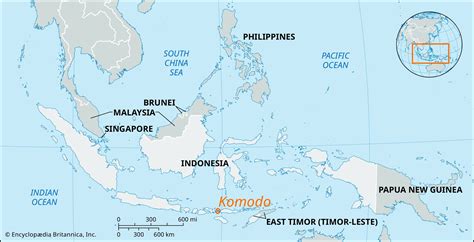 Komodo | Indonesia, Map, Elevation, & Facts | Britannica