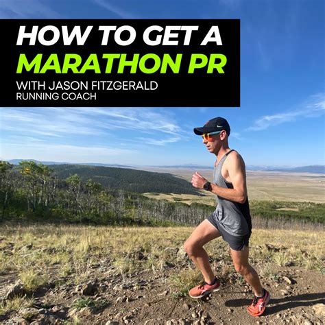 How to Get a Marathon PR | With Jason Fitzgerald, Running Coach