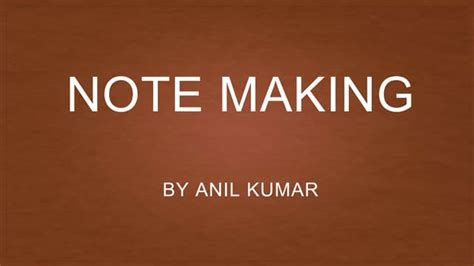 Image result for Note Making Tutorial