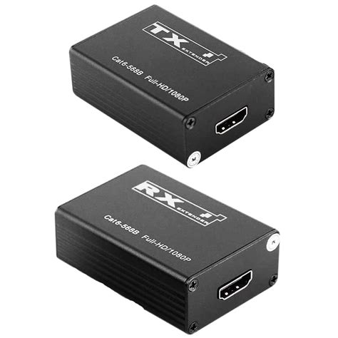 RuhZa HDMI Extender HDMI Transmitter Receiver TX RX 1080P Splitter ...