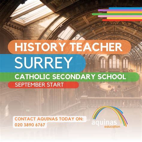 ‏📣CATHOLIC SCHOOL JOBS📣‏ | ‏Aquinas Education Ltd.‏