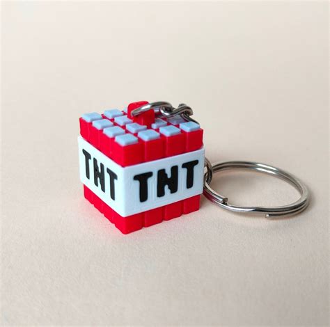 Image result for TNT Keychain Minecraft