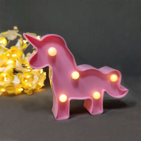 Mini Marquee Light Unicorn | Whimsical Illumination | ChronosLights ...