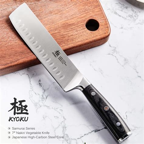 Snapklik.com : KYOKU Samurai Series - Nakiri Japanese Vegetable Knife 7 ...