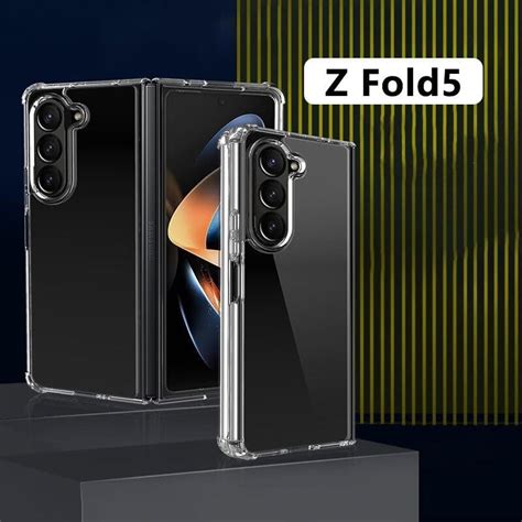 Samsung Galaxy Z Fold 5 Crystal Clear Transparent Cover – Exotech