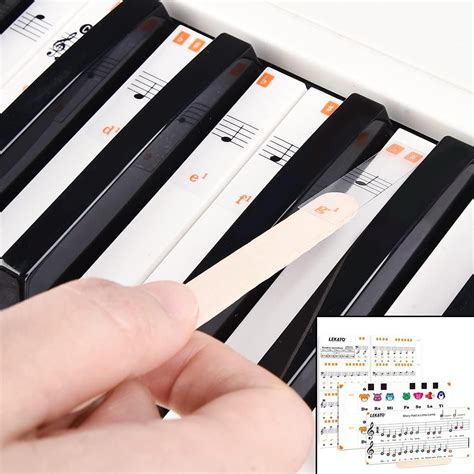 LEKATO Piano Keyboard Stickers for 8861544937 Key India | Ubuy