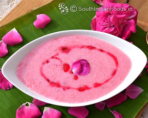 Rose phirni | Gulab firni-How to make-step by step photos