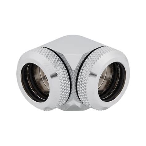 Buy CORSAIR Hydro X Series XF Hardline 90° 14mm OD Fitting Twin Pack ...