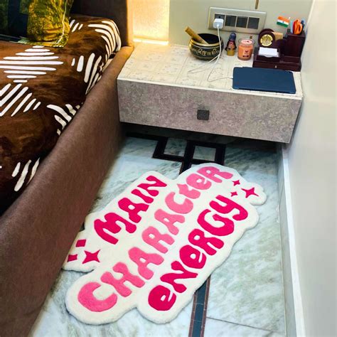 Main Character Energy Hand-Tufted Rug | Aesthetic Decor – Carpet Diem