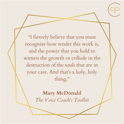 Mary McDonald-Lewis on voice and accent work | Pamela Prather posted on ...