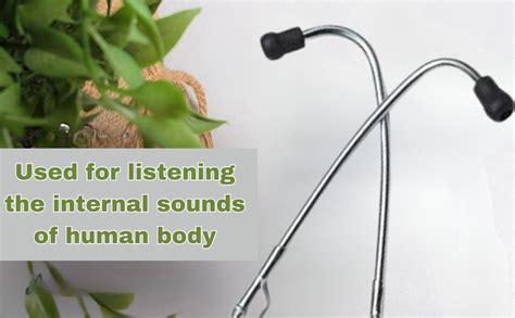 Stethoscope Metal Frame with Soft ear Plugs Stetho Accessories : Amazon ...