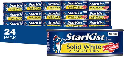 Amazon.com : StarKist Chunk Light Tuna in Water, 5 oz Can, Pack of 12 ...