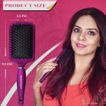 Buy Majestique Detangling Cushion Brush - Flexible Bristles, Perfect ...