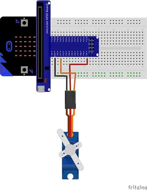 Micro Bit Servo Tutorial 的图像结果