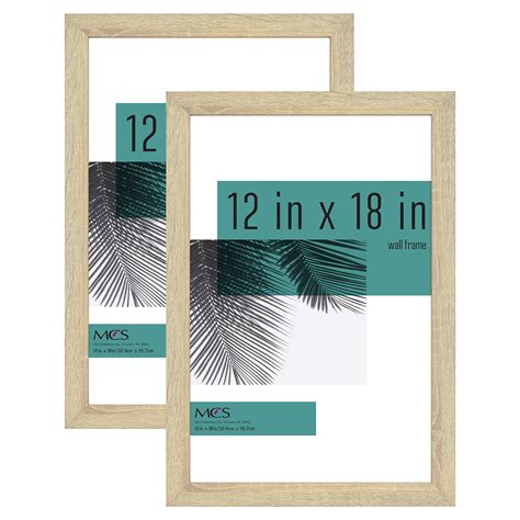 Snapklik.com : MCS Studio Gallery 12x18 Picture Frame Natural Woodgrain ...