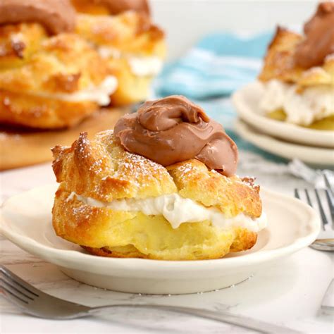 Whipped Cream Filled Desserts