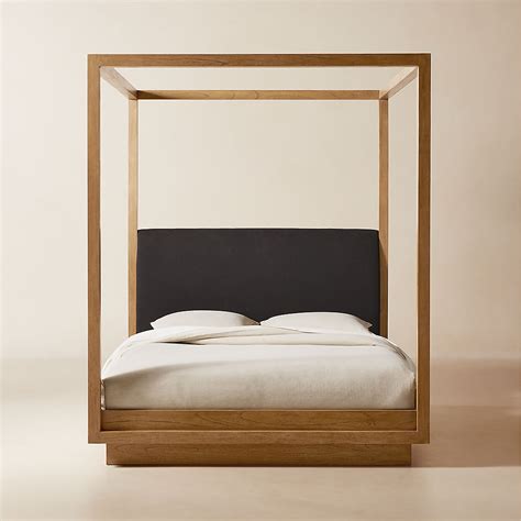 Modern Canopy Beds and Four Poster Bed Frames | CB2