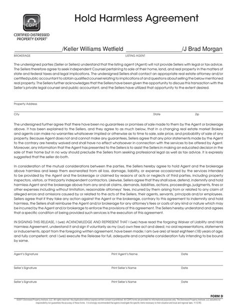 40+ Hold Harmless Agreement Templates (Free) ᐅ TemplateLab