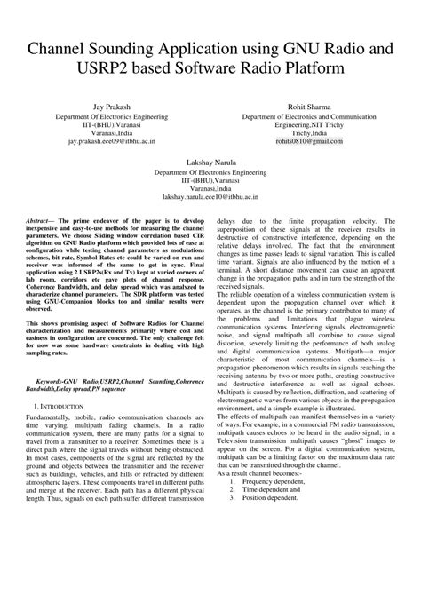 Channel Simulation Using GNU Radio 的图像结果