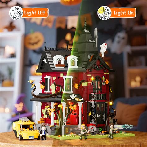 Funwhole/Lumibricks - L9092 - Midnight Haunted Mansion - 2617 Pieces ...