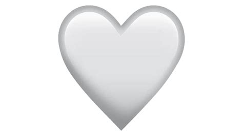 Transparent White Heart Emoji Meaning at Andres Lowe blog