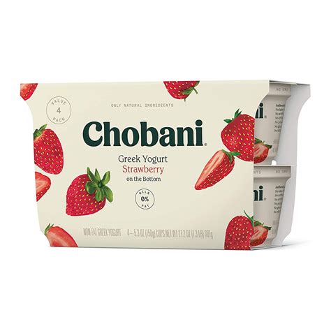 Glycemic Index Chobani Yogurt Strawberry at Sofia Goldman blog