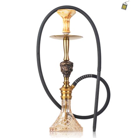 Buy COCOYAYA Mojo Bohemian Hookah - Gold Stem / Transparent Base ...