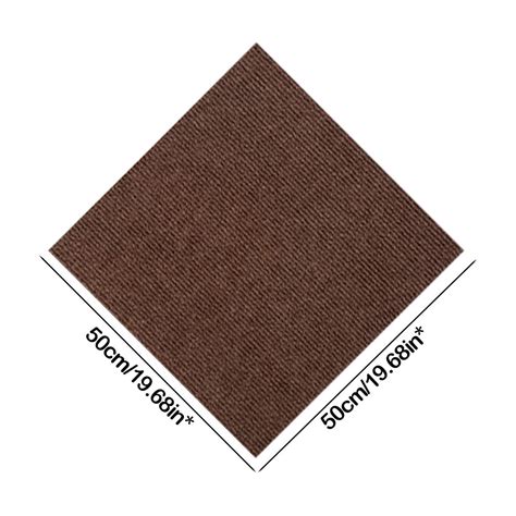 Self Adhesive Carpet Tile, Peel and Stick Carpet Floor Tile No Damage ...