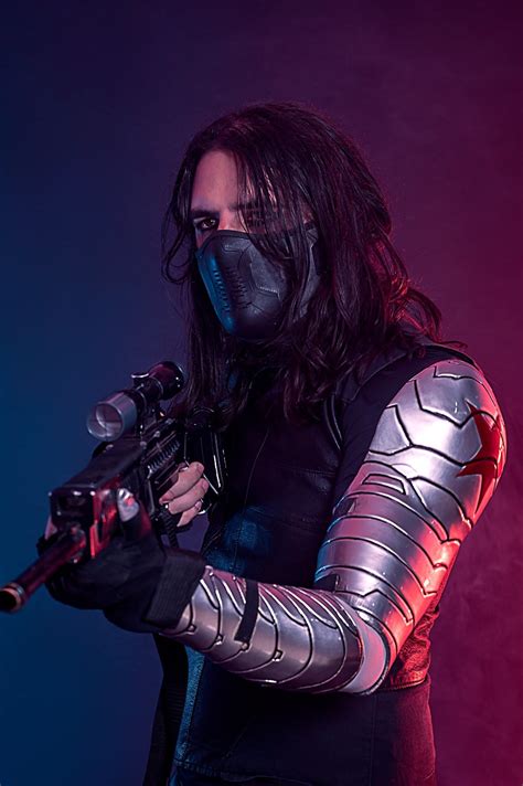 Winter Soldier Cosplay Mask