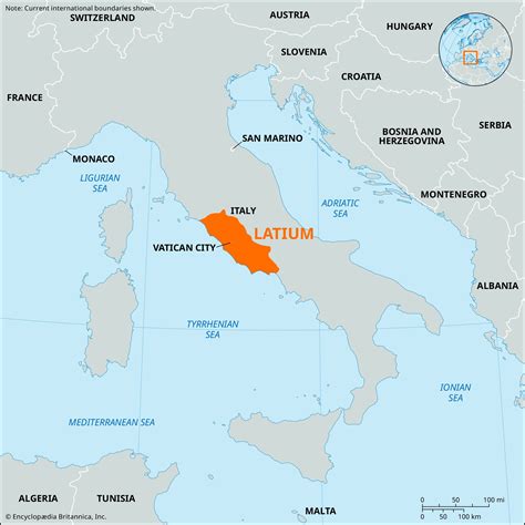 World Map Rome Location In Italy Roma Rome Map Italy Europe Stock