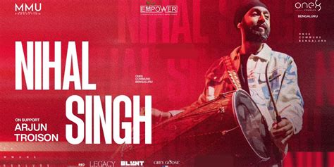 Nihal Singh Live in Bengaluru music-shows Event Tickets Bengaluru ...
