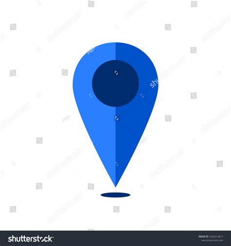 Blue Pin Point Icon On Map 的图像结果