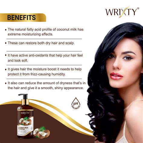 Coconut Milk Shampoo | Hydrates and Moisturizes |Nourishes Hair Roots ...