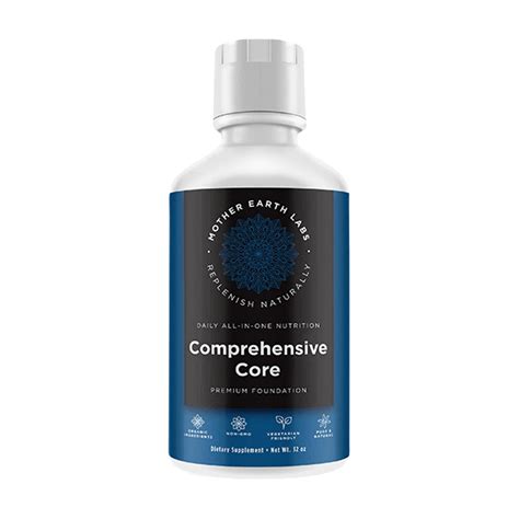 Mother Earth Labs Comprehensive Core – Alive + Well Supplements
