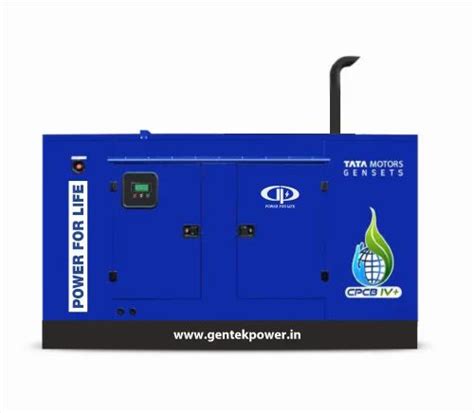 Tata Diesel Generator - Tata Silent Generator 62.5 Kva CPCB4 ...