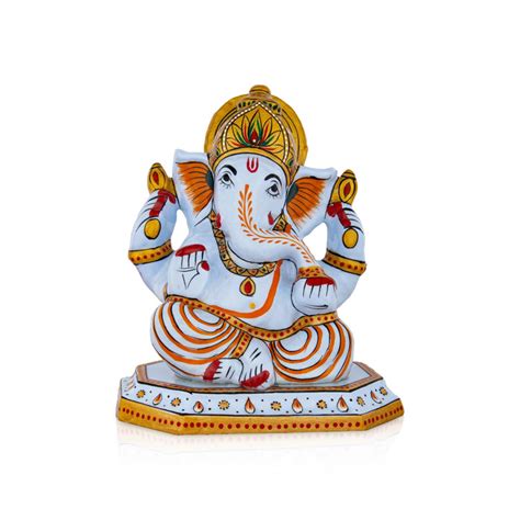 Giri - Painting Ganesha Idol | Ganesha Statue | Ganpati Murti