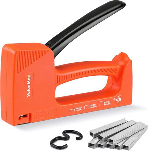 Light-Duty Staple Gun Kit, includes 1600PCs 5/16'' Staples, Manual JT21 ...