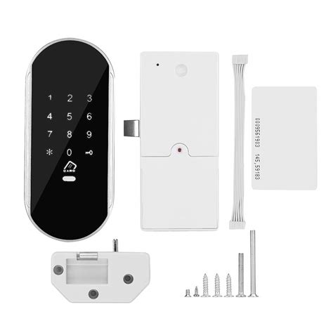 Security Cabinet Lock, Digital with Backlight Keypad Induction ID Card ...