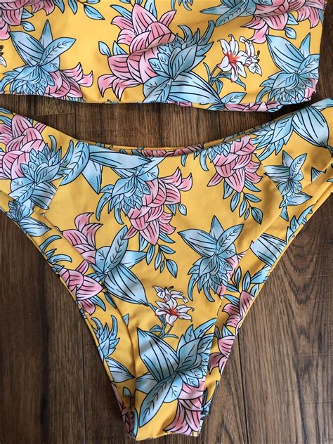 Women’s Zaful Forever Young Bikini Bathing Suit •Size… - Gem