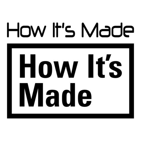 how it's made tv show Logo PNG Vector (EPS) Free Download
