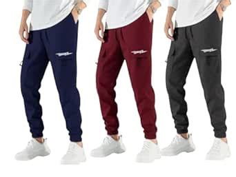 Men's Solid Track Pants (Combo of 3) – Juric Fabric, Sizes S to XXL ...