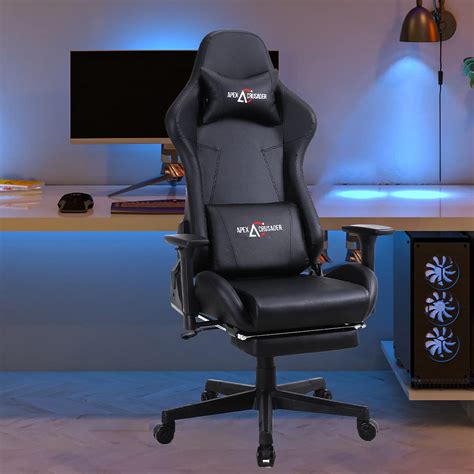 SAVYA HOME Plastic Thunder Ergonomic Gaming Chair With Adjustable ...