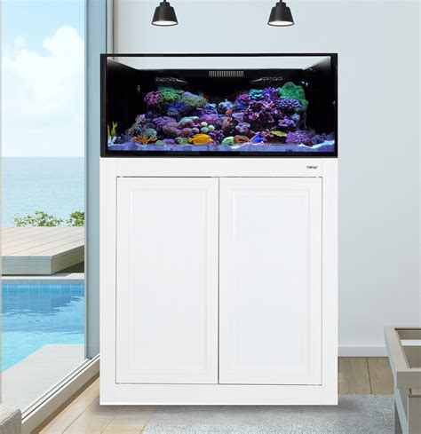 40 Gallon Long EXT Aquarium with White APS Stand