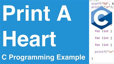 Image result for C Program to Print Heart Pattern Using