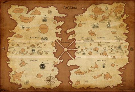 Image result for Musical Archipelago One Piece Map
