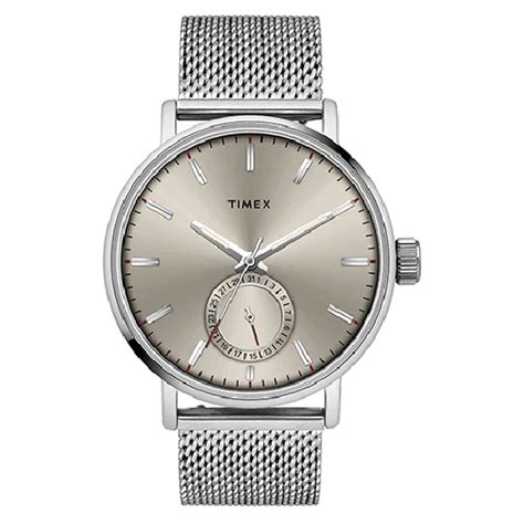 Timex Fashion Grey Round Dial Quartz Analog Men Watch - TWEG20000 - At ...