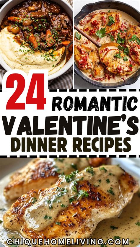 24 Fancy and Romantic Valentine’s Dinner Ideas to Celebrate Love ...