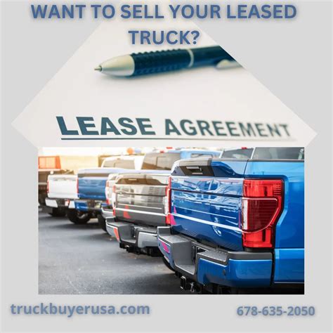 Can I Sell My Leased Truck?