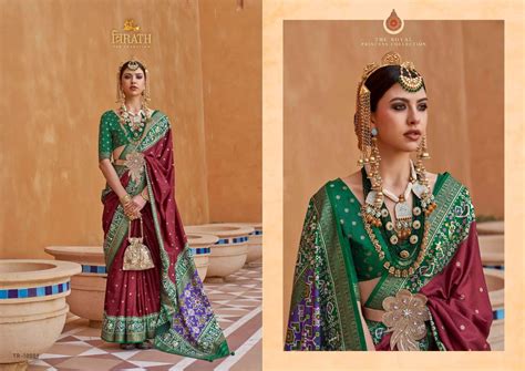 PURE PATOLA BY TRIRATH 10008 TO 10018 SERIES INDIAN TRADITIONAL WEAR ...