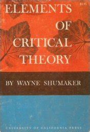 Buy Elements of Critical Theory Book Online at Low Prices in India ...
